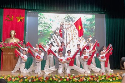 TRƯỜNG MN THỌ NGHIỆP THAM DỰ HỘI THI DÂN VŨ THỂ THAO XÃ XUÂN HƯNG LẦN THỨ NHẤT